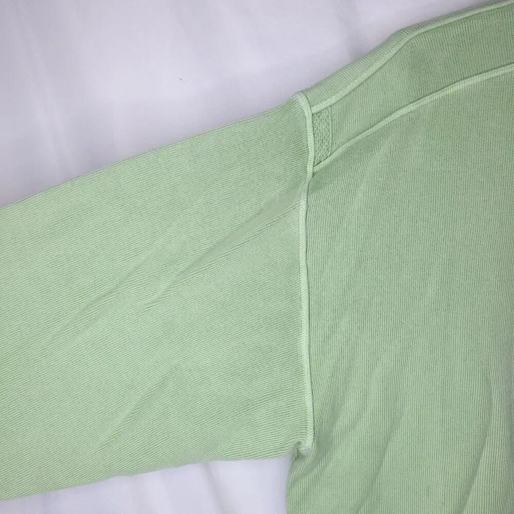 Tommy Bahama Sweater Mens Large Green 1/4 Zip Relax